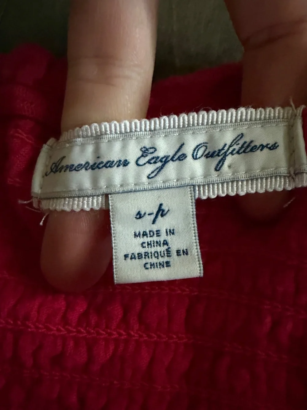 American Eagle hot pink dress